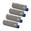OKI C610 tonerset 4 kleuren