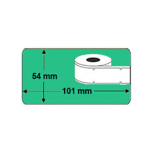 Huismerk DYMO 99014 (S0722430) Labels 101mmx54mm 220 Stuks Groen