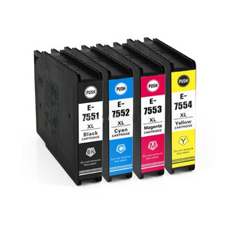 Huismerk Epson T7551-T7554 Inktcartridges Multipack 4-Pack