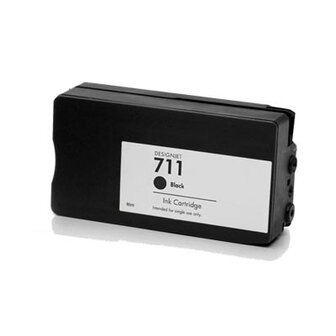 HP 711BK inktcartridge zwart