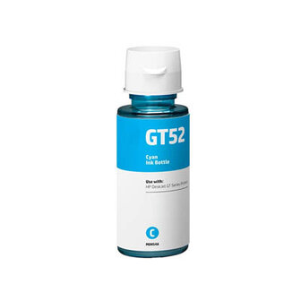 HP GT52C Inktvulling Cyaan 70 ml. 